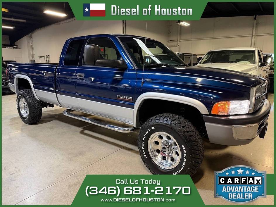 2002 DODGE RAM 2500 4X4 6SPD MANUAL 5.9L CUMMINS DIESEL