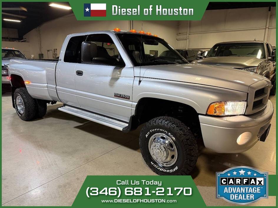 2001 DODGE RAM 3500 SPORT 4X4 5.9L CUMMINS DIESEL AUTO