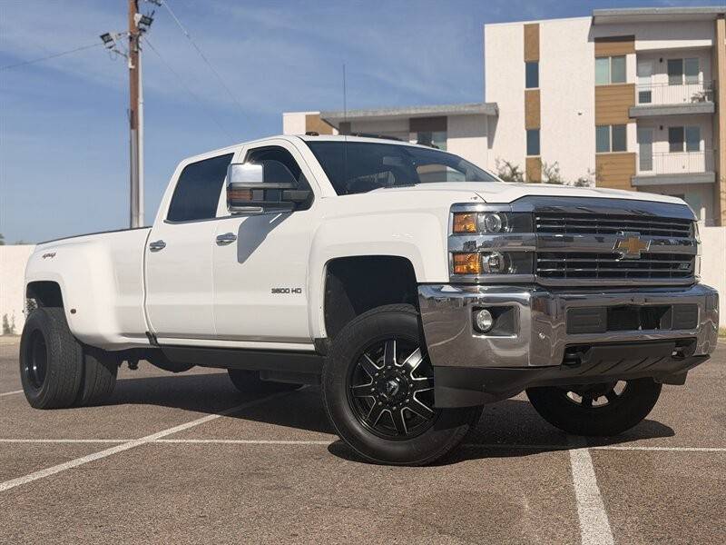 2016 Chevrolet Silverado 3500 4x4 4WD LTZ DUALLY DIESEL TRUCK CHEVY S