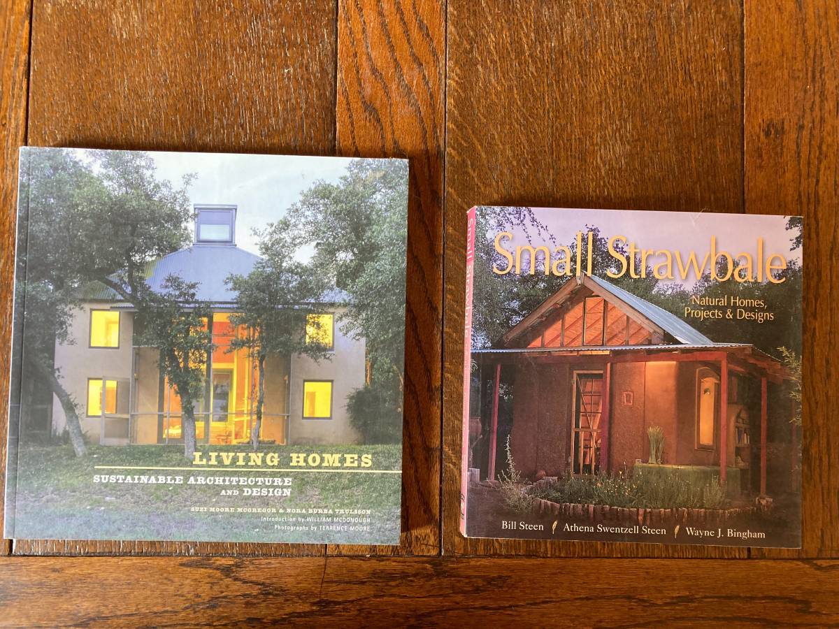 Two books: Small Strawbale and Living Homes