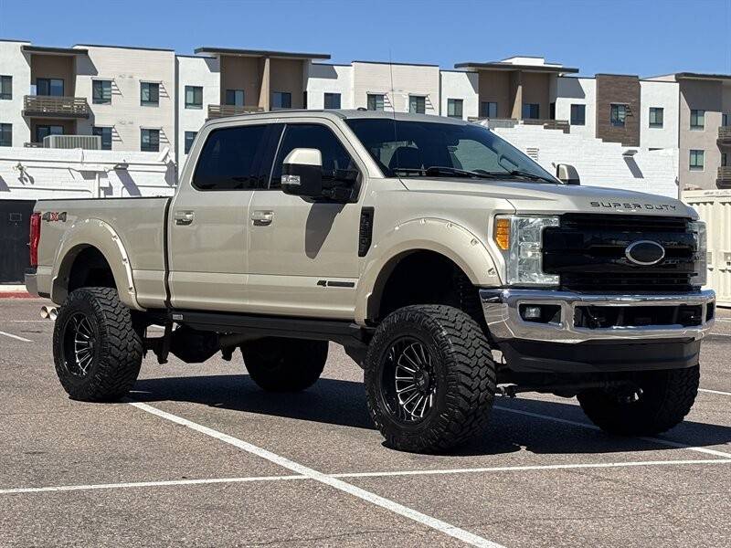 2017 Ford F-350 4x4 4WD Super Duty Lariat LIFTED DIESEL TRUCK F350 T
