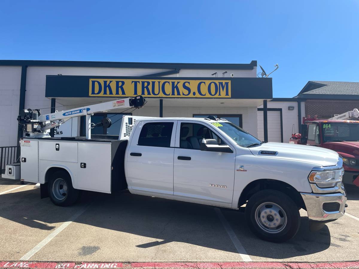 2021 RAM 3500 CREW CAB 4X4 MECHANICS CRANE TRUCK