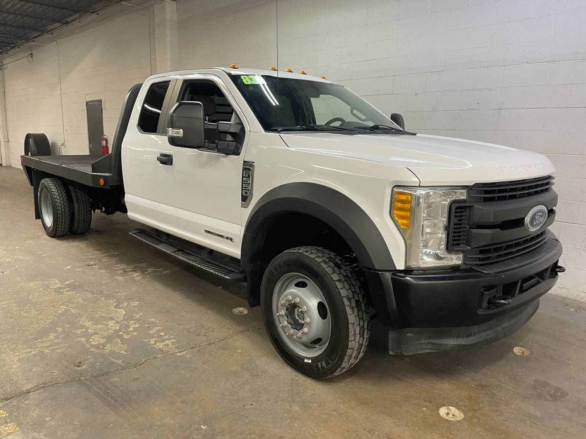 2019 FORD F-550 X CAB 4X4 FLATBED 6.7L DIESEL