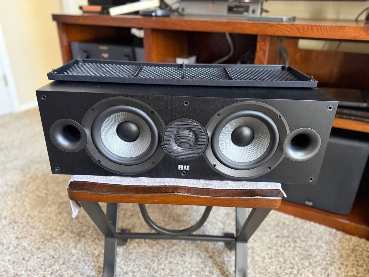 Elac DC62-BK 6.5" Center Speaker – Black