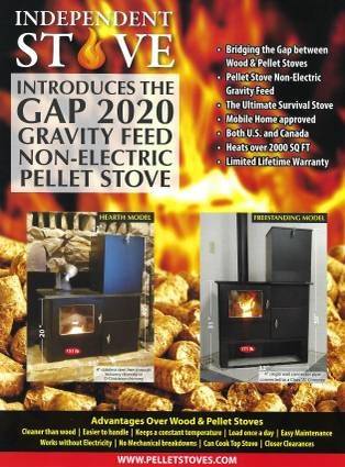 Non-Electric Gravity Feed Pellet Stove! Yes They Do Exist