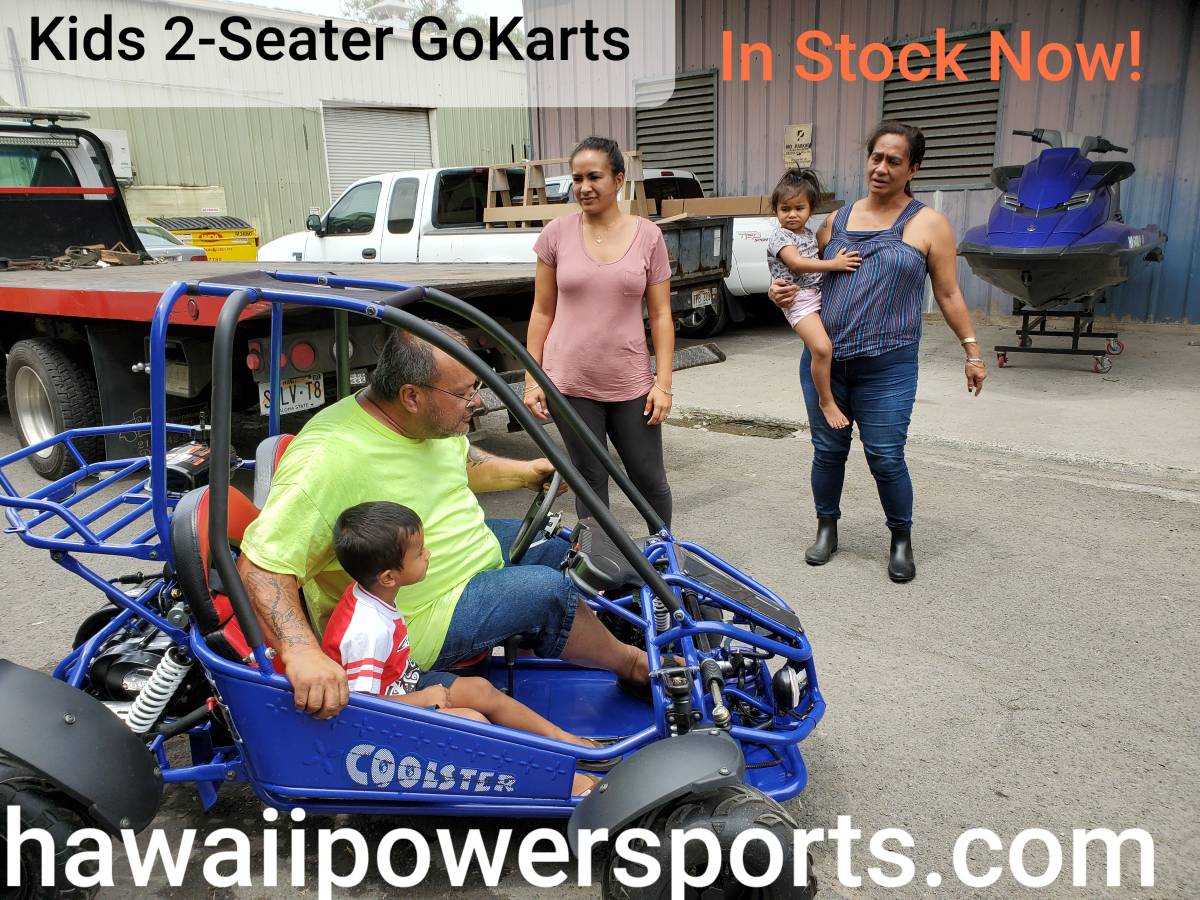 Dirt Bikes - ATV's - Go Karts for the Family + Adult & Keiki Sizes