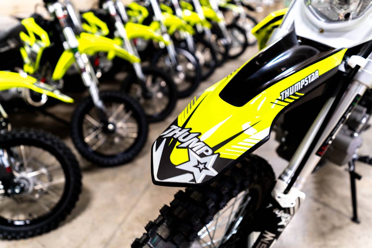NEW THUMPSTAR DIRT BIKES IN STOCK WILL TRADE