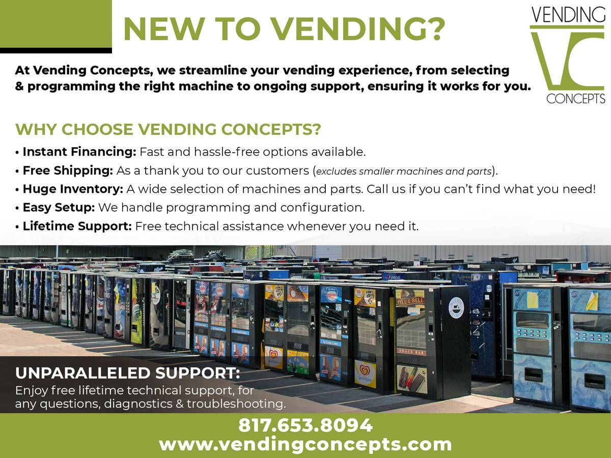 Explore the Largest Selection of Vending Machines in the USA