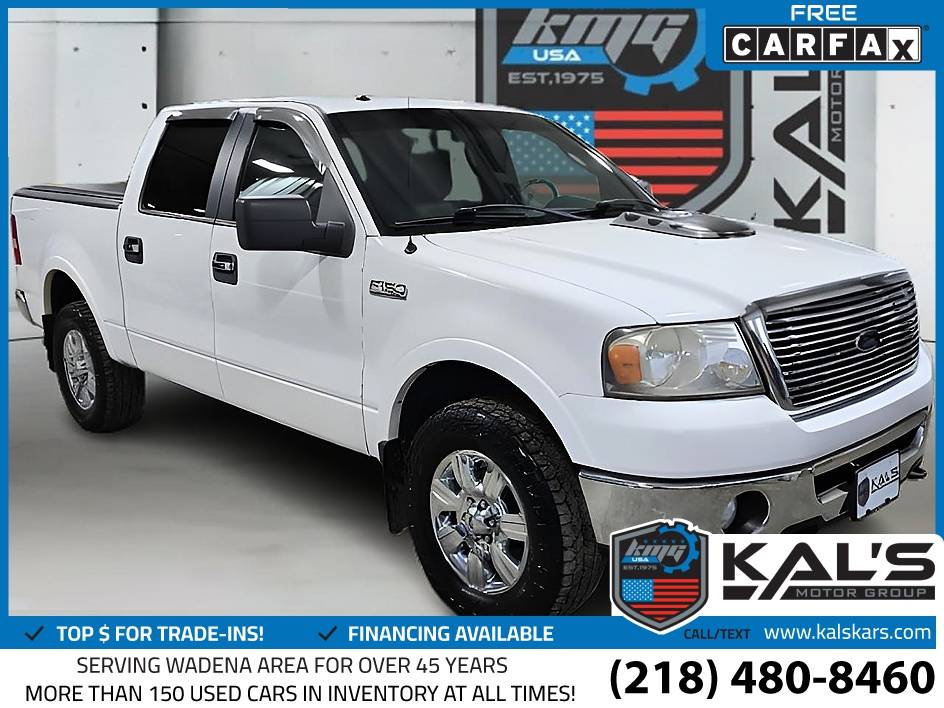 2008 Ford F150 F 150 F-150 Lariat SuperCrew Short Box
