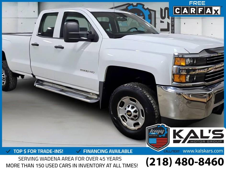 2018 Chevrolet Chevy Silverado 2500HD 2500 HD 2500-HD Work Truck Doubl