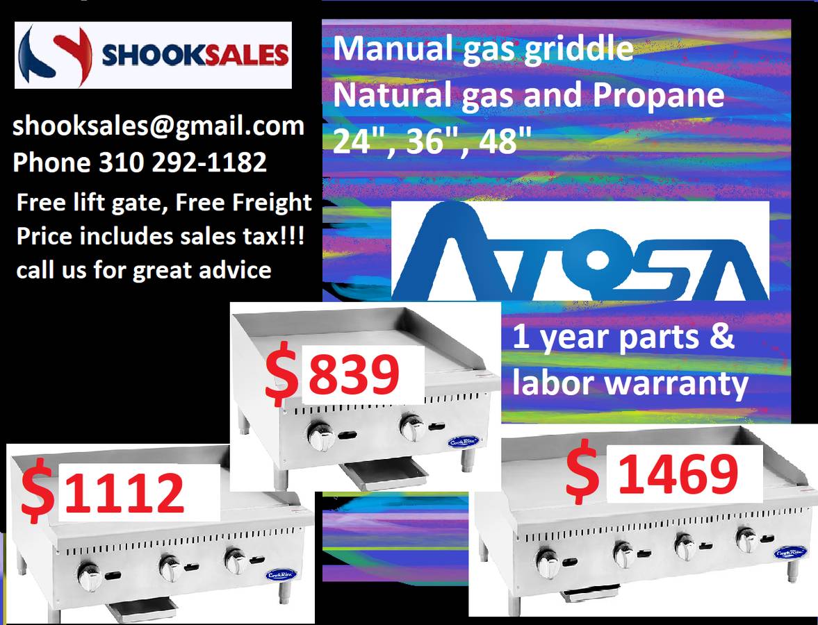 2025 ATOSA COOKLINE ATMG-24