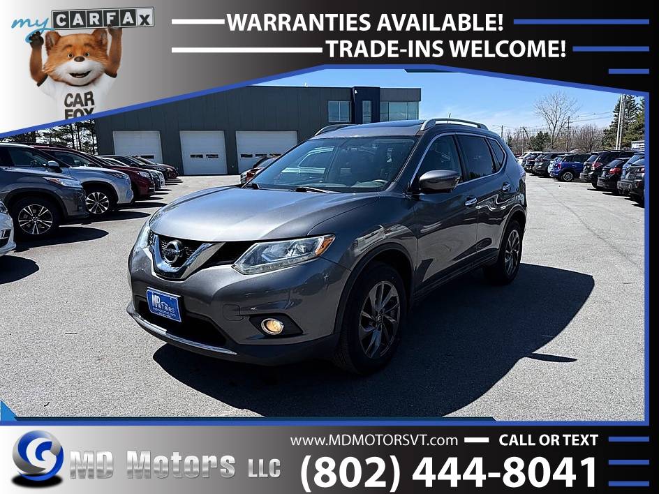 2016 Nissan Rogue SL AWDCrossover FOR ONLY