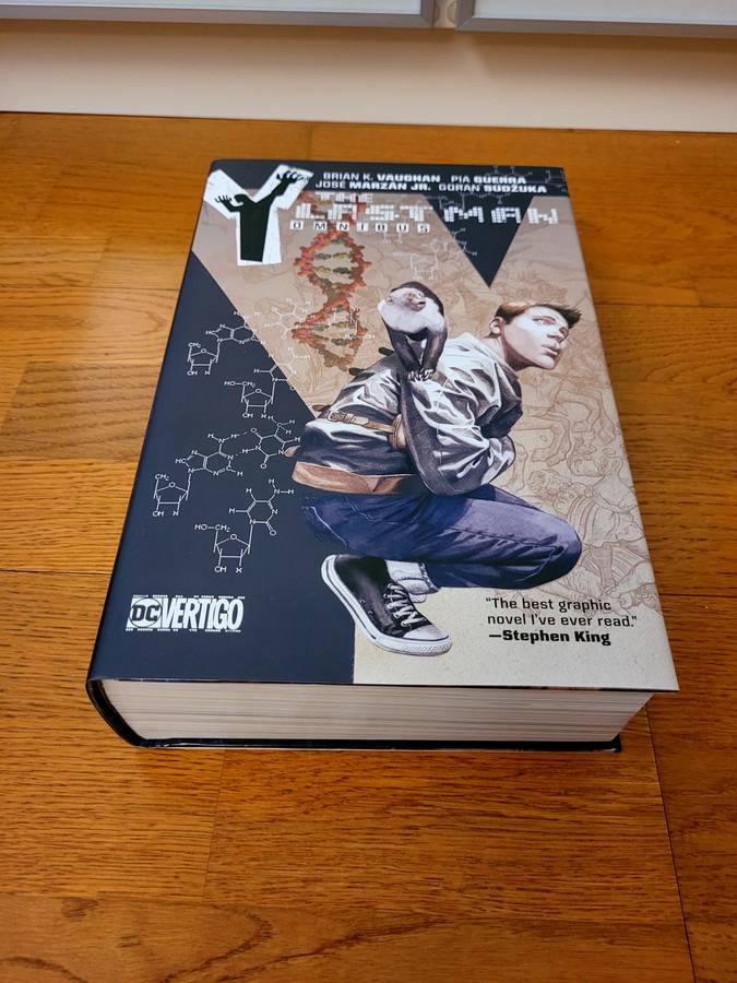 Y: The Last Man Omnibus Hardcover graphic novel comic book
