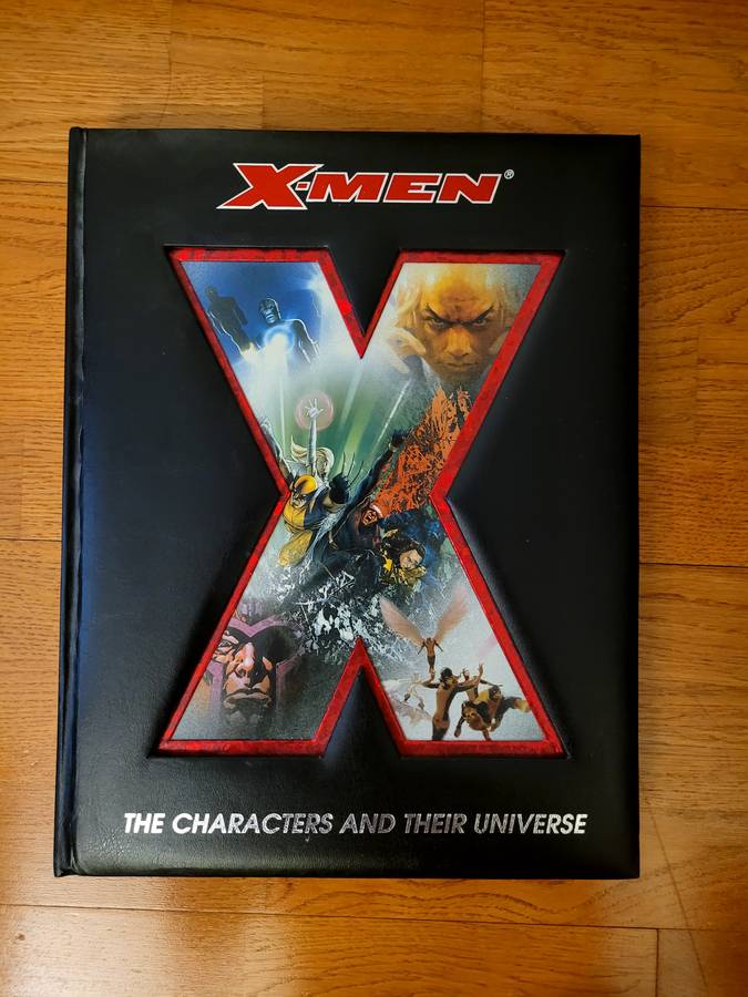 X-Men: The Characters and Their Universe hardcover coffee table book
