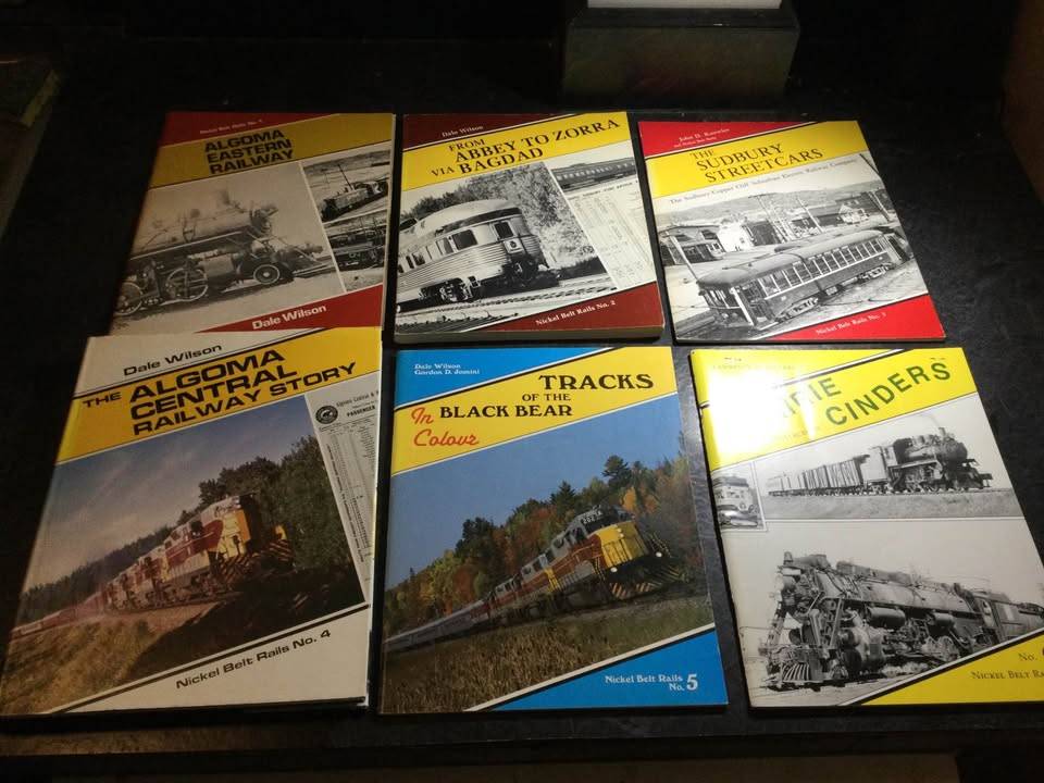 Nickel Belt Rails Book Set #1-6 From Abbey to Zorra via Bagdad