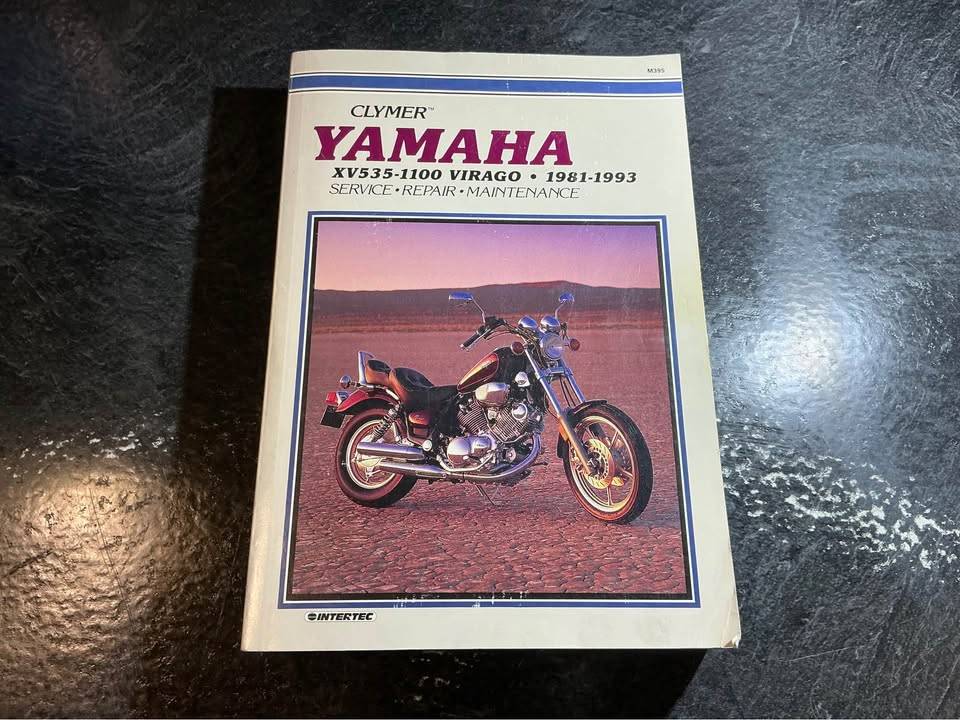 1981-1993 Yamaha Virago Manual V-Twins XV700 XV750 XV920 XV1000 XV1100