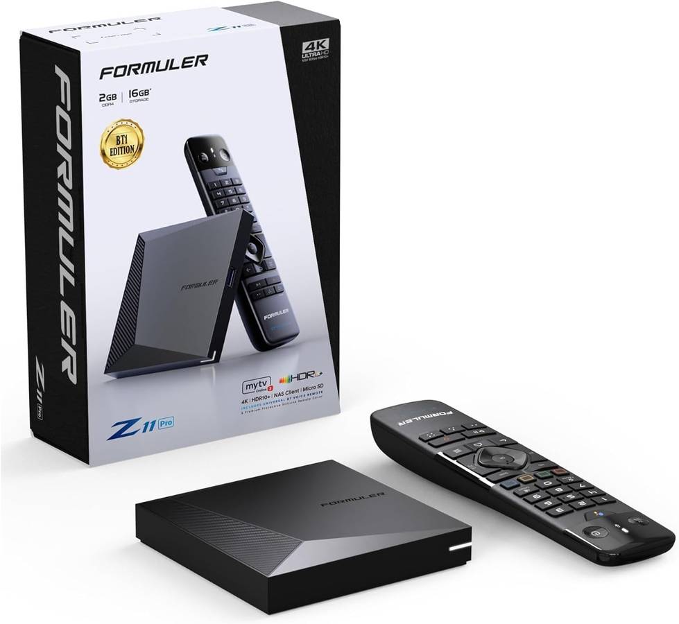 Formuler Z11 Pro BT1 and Z11 Pro Max