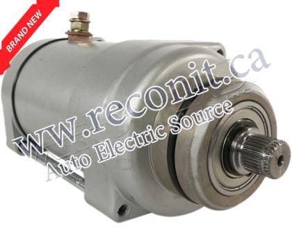 Motorcycle Starter and Alternator