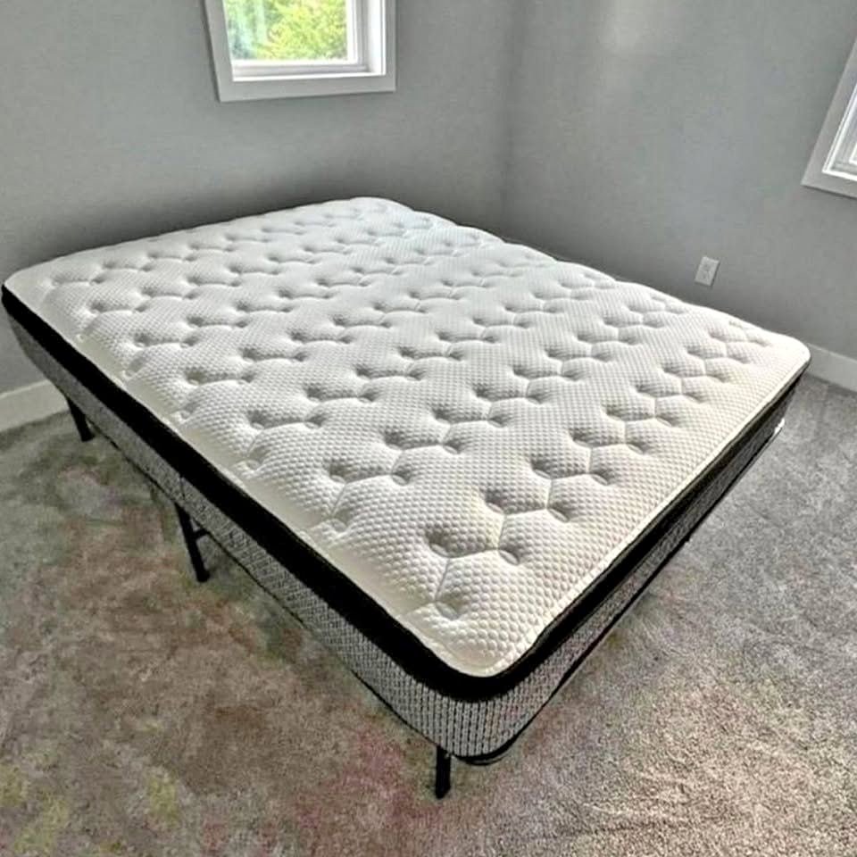 Brand new king and Cal king size mattress & box spring with free home delivery 🚚